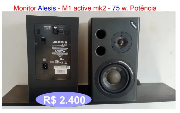 Monitor de áudio Alesis par 