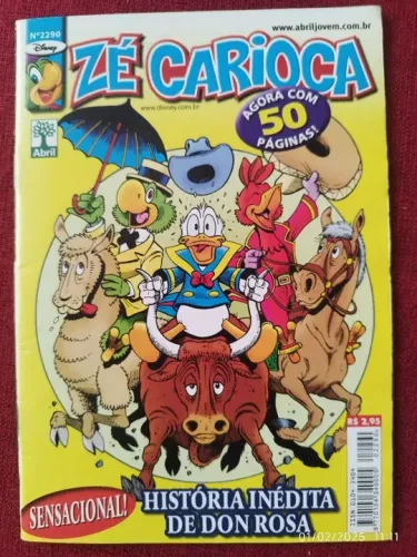 Zé Carioca #2290 - Edição Inédita de Don Rosa