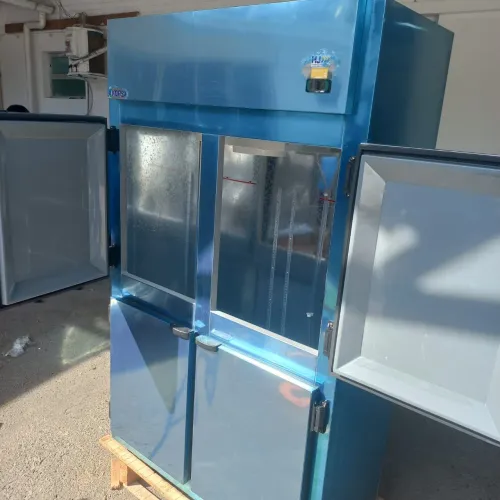NZ. Mini câmara fria 4 portas inox KOFISA