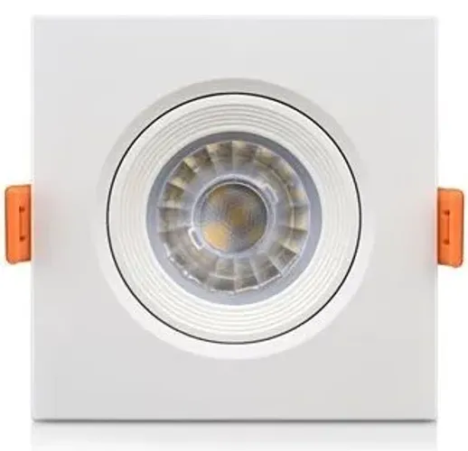Kit 5 Spot Led 5w Quadrado