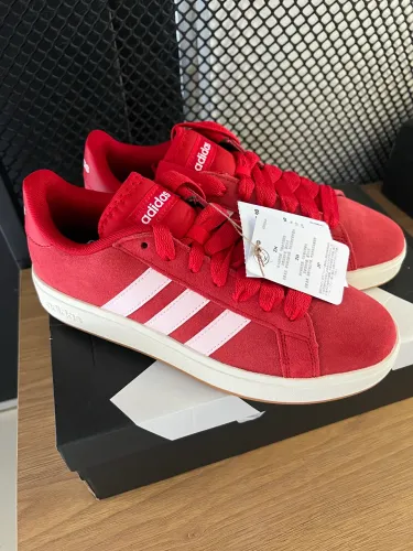 Tênis Adidas Grand Court Base Suede Original