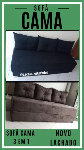 Sofá Cama - Diversas cores