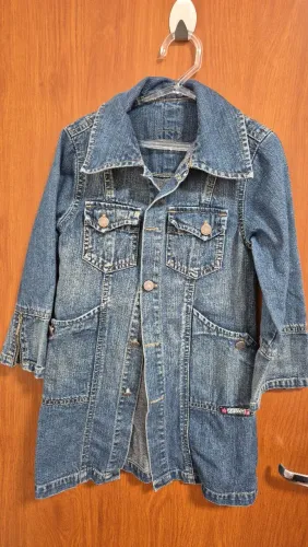 Jaqueta Jeans Infantil 5 anos