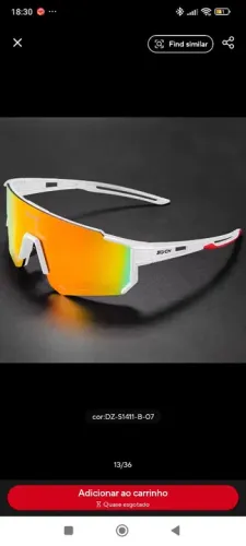 Óculos ciclismo corrida sport lentes color uvb top zero na caixa 
