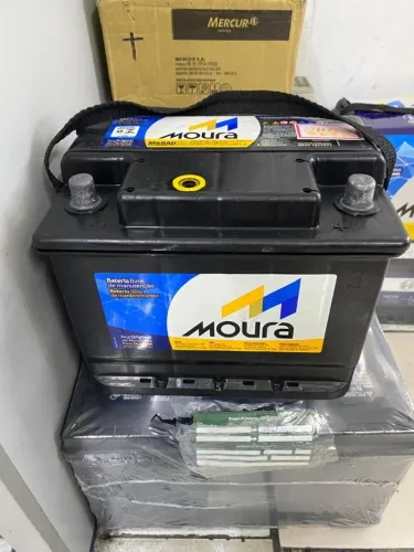 Bateria Moura 60 Amperes - com Entrega e Instalação Grátis em Fortaleza