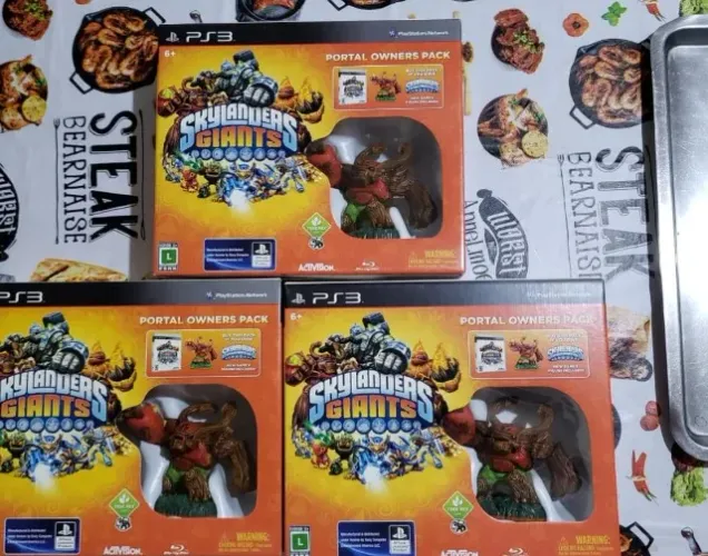 Box Skylanders Giants Portal Owners Pack Activision Para Ps3