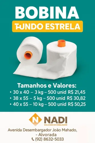 BOBINA FUNDO ESTRELA