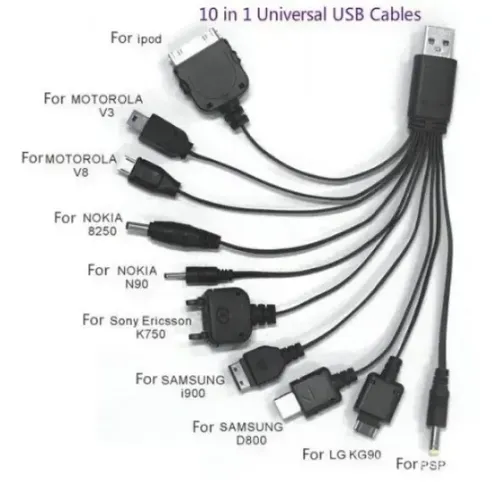 Cabo Usb Universal 10 em 1 LE-113