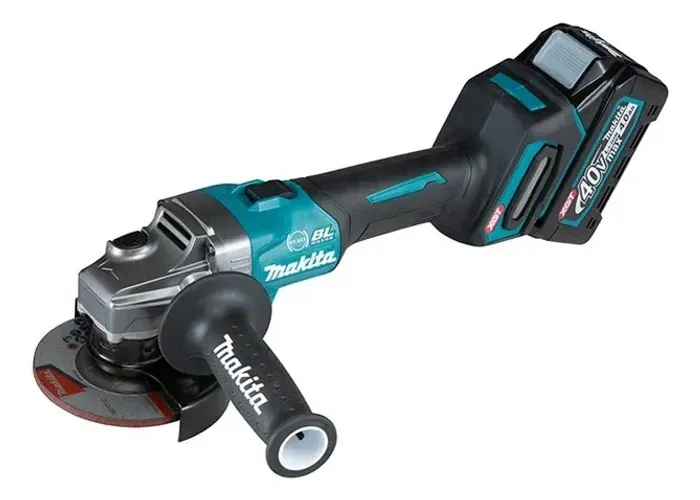 Esmerilhadeira Makita 4.1/2pol C/2bat 4ah 40v Ga004gm201 Azul