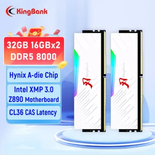 Memoria ram 2x16gb ddr 5 8000mhz cl36 hynix a-die cl36