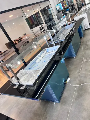 Buffet completo 2m quente 1.80m frio - pronta entrega 