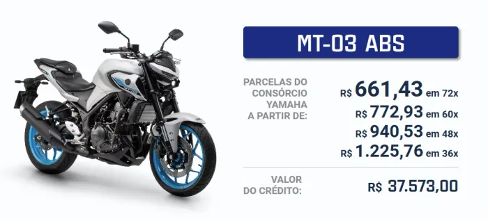 YAMAHA MT-03 CONNECTED 2025 - NAKED, TECNOLÓGICA E PRONTA PRA TUDO!