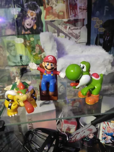 Super Mario Yoshi e Bowser Mc Donalds