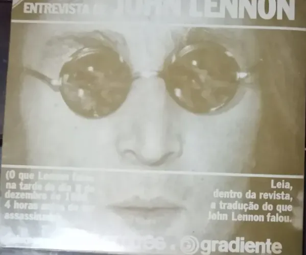 Disco de vinil "A Última Entrevista de John Lennon"