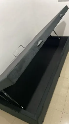 Base Box Solteiro com Baú NOVO PRONTA ENTREGA