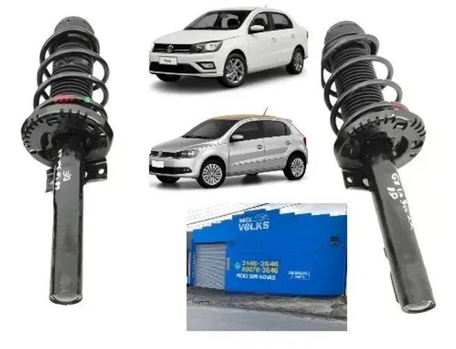Amortecedor original para Gol e Voyage 2009 a 2023 
