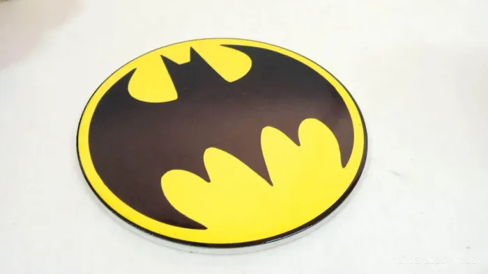 Batman apoio garrafas em resina