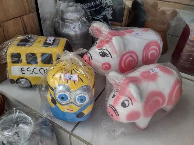 Cofres de gesso 