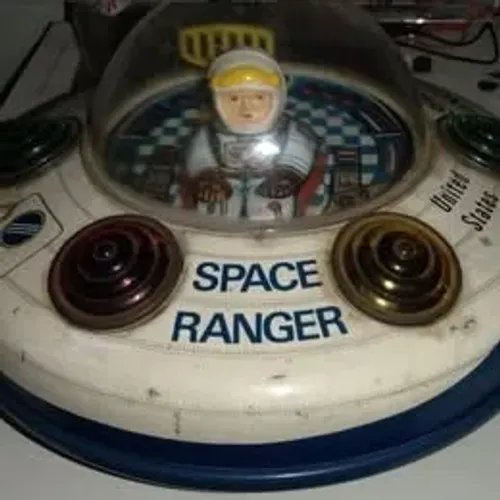 Disco Voador Space Ranger GLASSLITE - RARO!