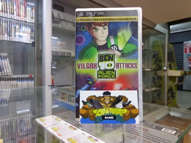 Jogo Ben 10 Alien Force Vilgax Attacks Psp Conservado