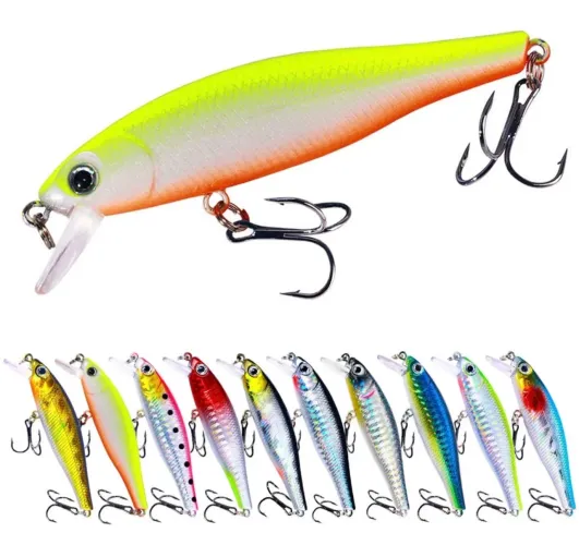 Iscas artificiais para pesca 