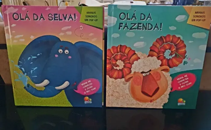 Coleção Animais Sonoros em Pop-up Editora Todolivro