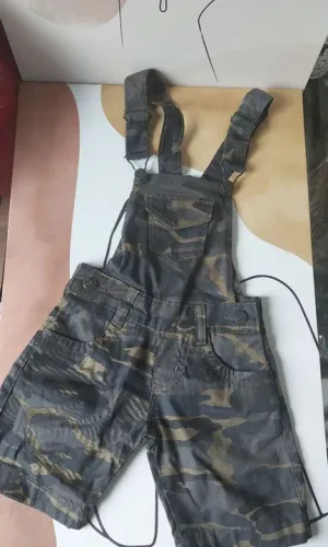 Macacão Infantil Camuflado