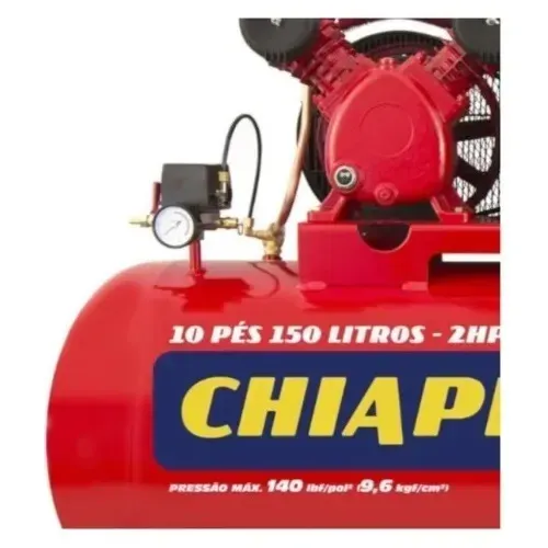 Compressor De Ar Chiaperini Profissional 10/150 150l 2hp