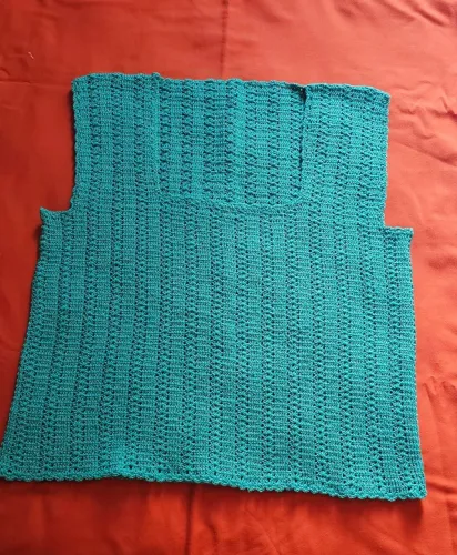 Blusa de crochê feita a mão - nova