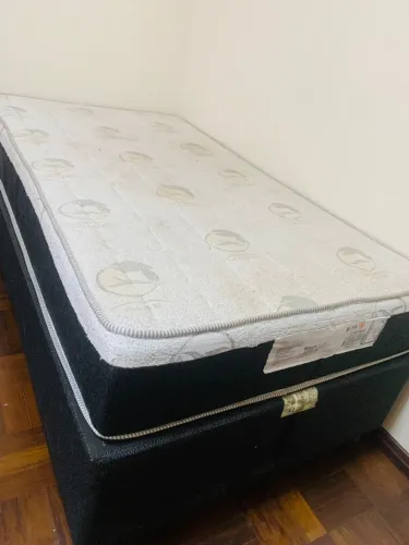 Cama box solteirão