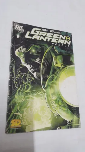 Gibi Green Lantern: Renace - N° 1 - Sticker Design - Importado Argentina ( 9585 )