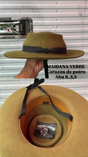 Chapeu MAIDANA verde 6