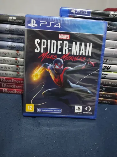 Spider Man Miles Morales (Lacrado) PS4