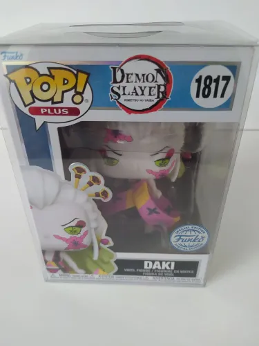 Funko pop Demon Slayer Daki novo na caixa