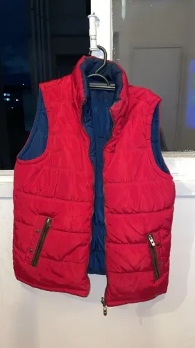 Colete Puffer Reversível