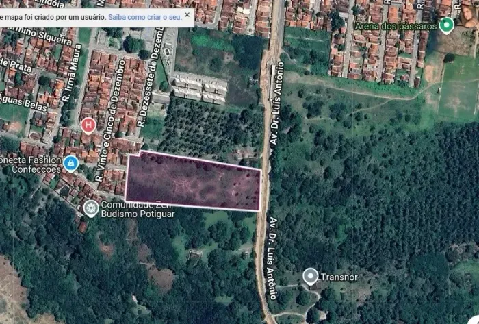 TERRENO EM PARNAMIRIM EM FRENTE A LINHA DO TREM