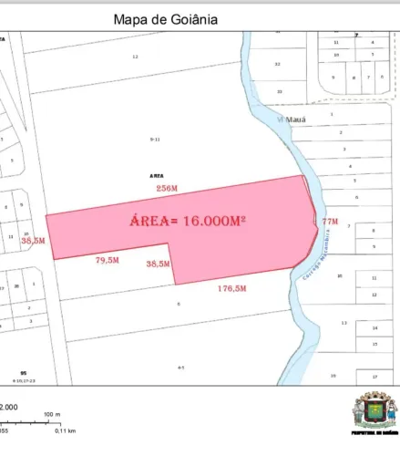 área a venda no parque oeste industrial
