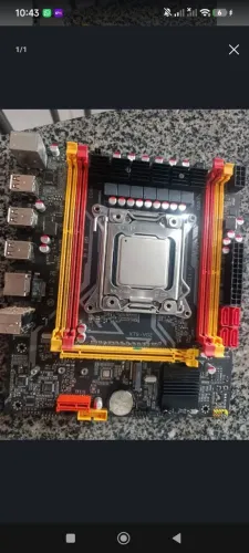 Placa Mãe Xeon x79 com DEFEITO