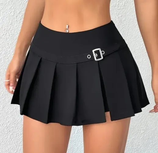 Saia plissada