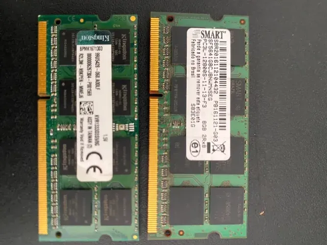 2x Memorias 8GB DDR3