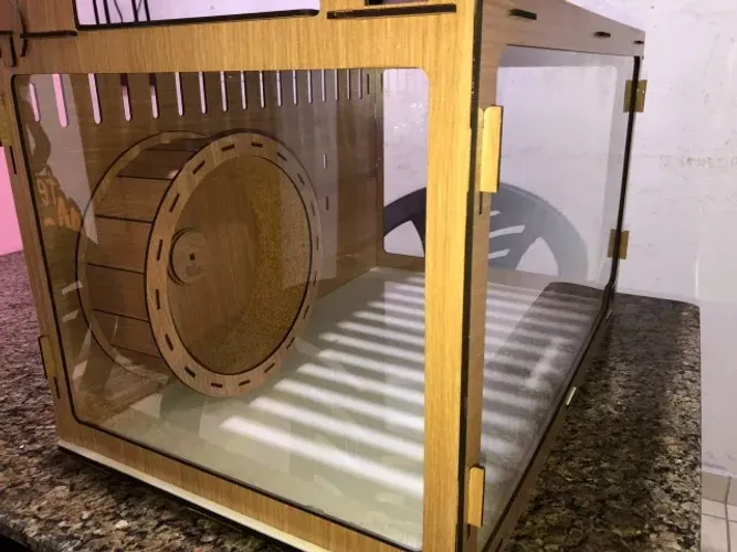 TERRÁRIO DE HAMSTER