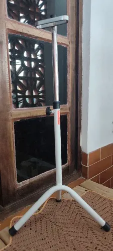 Suporte Regulável para Bolsa Coletora em Aço Carbono