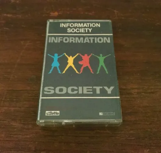 Raridade! Fita K7 Information Society, o grupo que conquistou o Brasil!