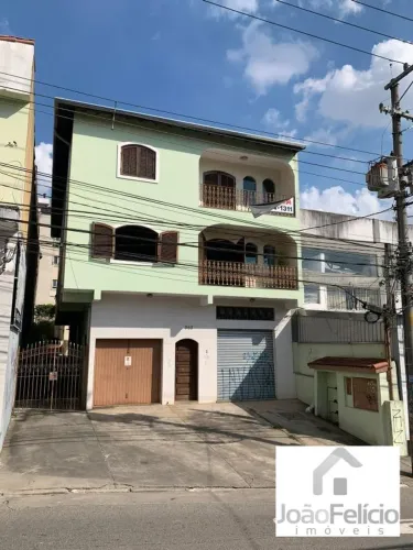 Casa Assobradada para aluguel, 2 quartos, 1 suíte, 1 vaga, Jardim Pilar - Mauá/SP
