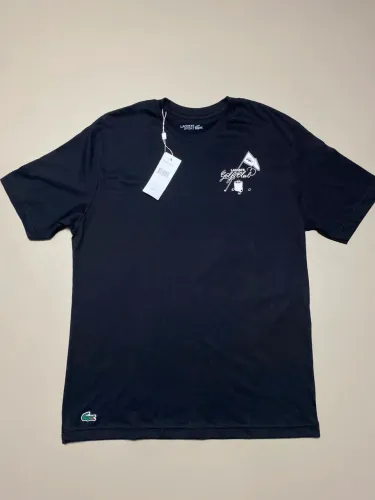 Camiseta Lac Golf Preta/Branco