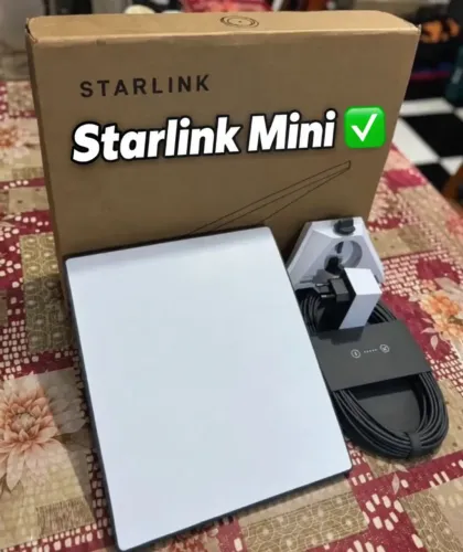 STARLINK MINI - INTERNET VIA SATÉLITE
