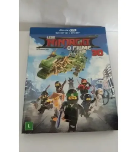 Blu-Ray e Blu-Ray 3D Ninjago: o filme- Original