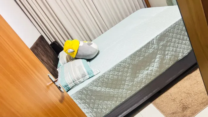 Cama Box e colchão