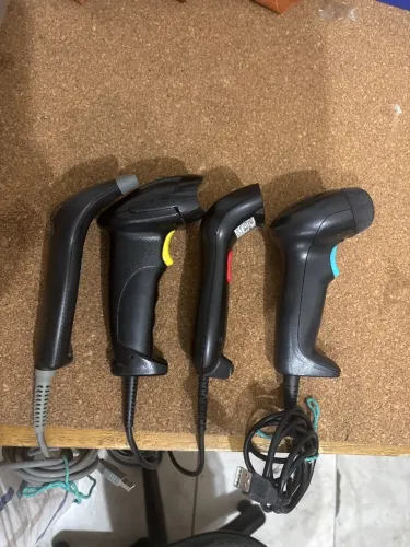 Leitor de código de barras com fio 