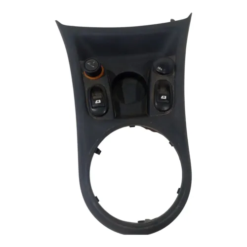 Moldura Console Cambio Comando Vidro Citroen C3 2005 A 2012